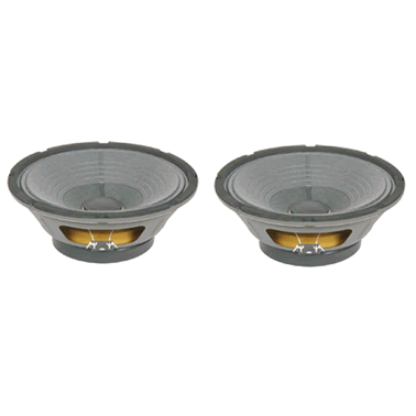PAIR PACK (x2) Eminence DELTA DEMON 8ohm 100watt 10" speaker